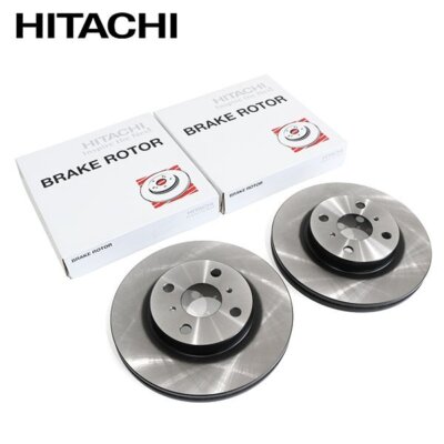SUBARU Sambar FRONT BRAKE ROTORS Set of 2 KS3 KS4 KV3 KV4 HITACHI