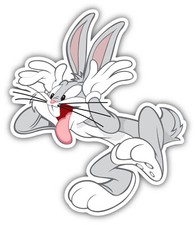 Bugs Bunny Funny Left Decal Usa Sticker Car Truck Window Bumper Laptop Wall Bugs Bunny Funny Left Decal Usa Sticker Car Truck Window Bumper Laptop Wall