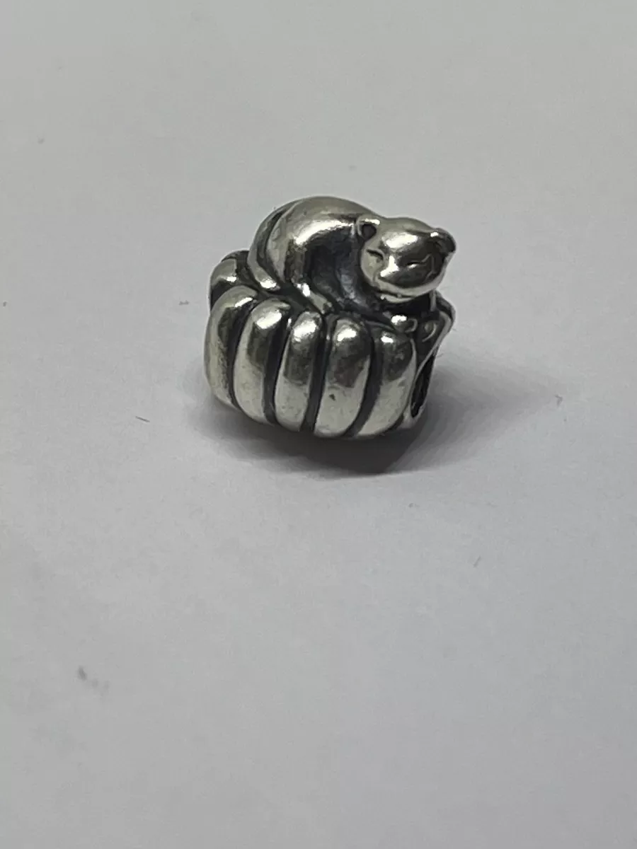 Authentic Pandora Cozy Cat Retired Charm So Pretty eBay