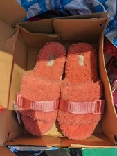 UGG Women's Fluffita Slippers Platform Slides 1113475