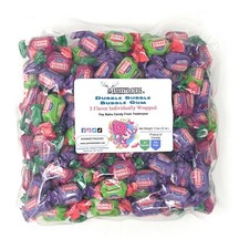 Dubble Bubble 3 Flavor Wrapped Gum, 2 lbs.  YANKEETRADERS  FREE SHIPPING