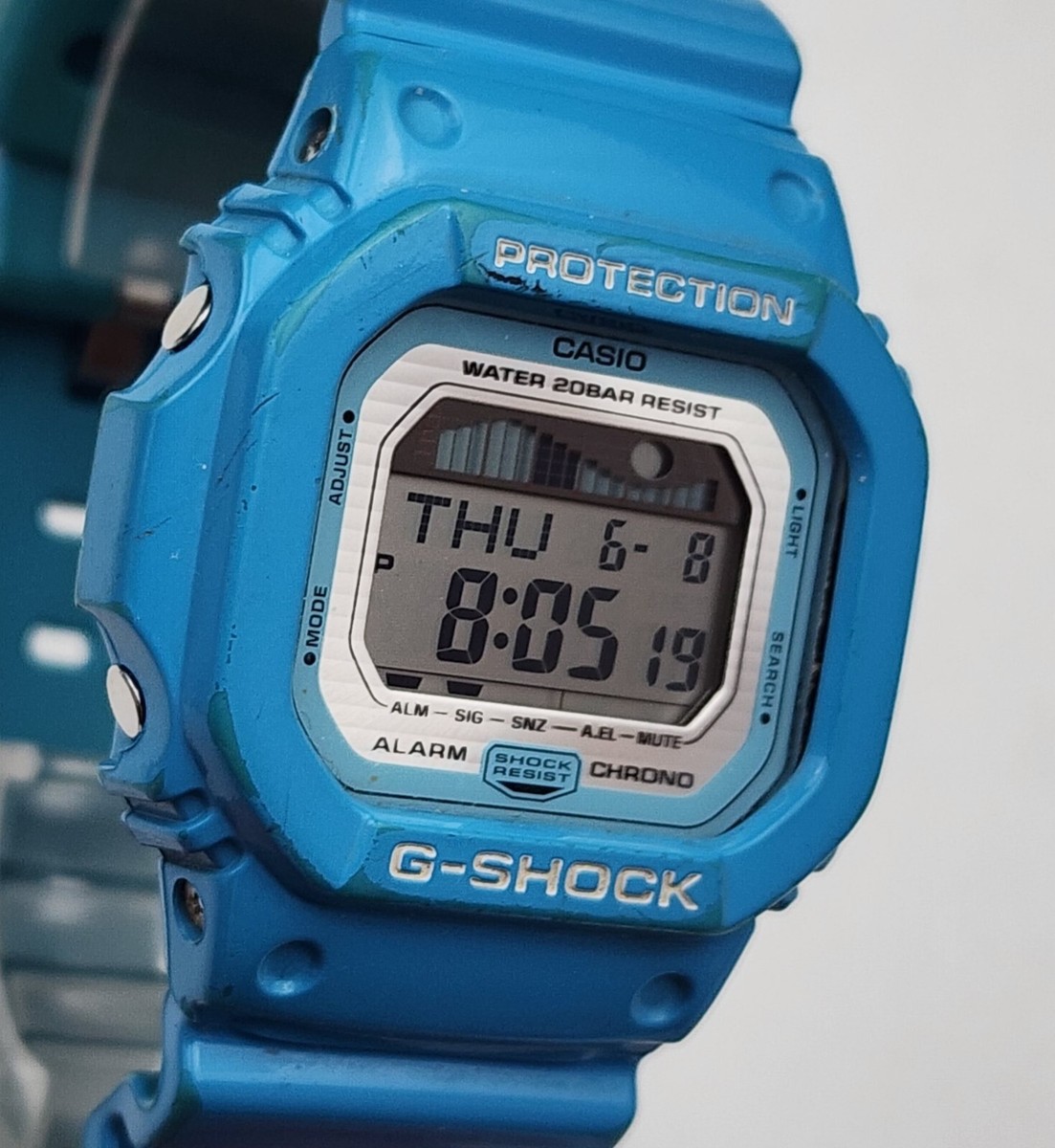 Men's DIGITAL TIDE Watch CASIO (3151) GLX-5600A. Alarm