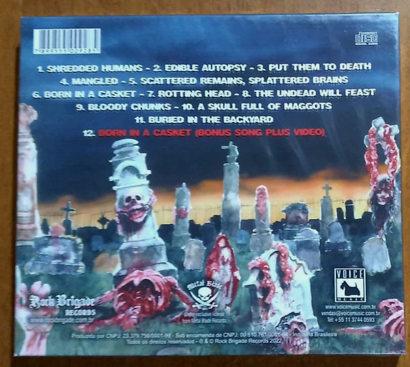 Cannibal Corpse CD4枚組 Cannibal Corpse – Dead Human Collection CD/LP Box Set [SIGNED BY