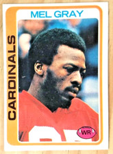 1978 TOPPS MEL GRAY CARD#486 NR-MINT ST. LOUIS CARDINALS UNIVERSITY OF MISSOURI