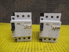 LOT OF 2 SIEMENS MANUAL MOTOR STARTER 3VU1300-1MG00 1.6-1A A AMP 3VU13001MG00 