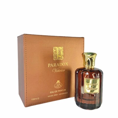 Paradox Vetiver EDP By FA Paris Fragrance World 100 ML -  FA Paris