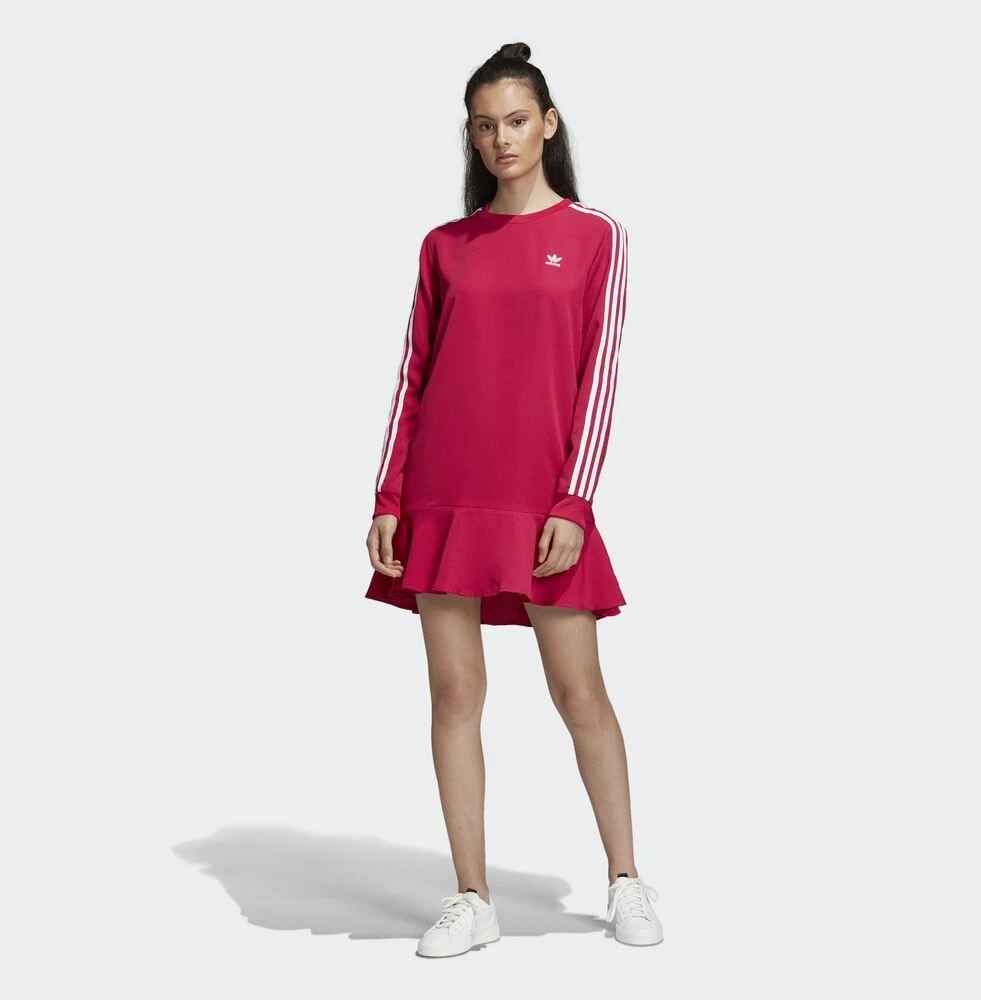 Nuevo Adidas Originals 2019 Vestido Orgullo Rosa Mujer Falda de Deportivo DV0856 | eBay