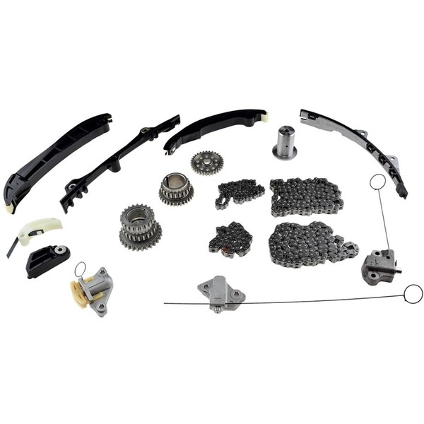 NTY Steuerkettensatz FüR Jeep Wrangler III JK 3.6 V6 Grand Cherokee IV WK WK2-image