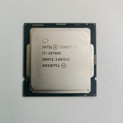 DEFECTIVE Intel Core i7 10700k Processor CPU  Up to 51 GHz 8 Core 16 Thr G3D