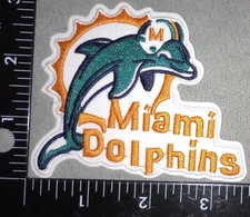 Miami Dolphins IRON ON PATCH