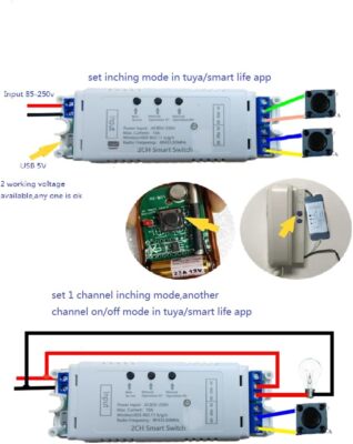 DC 12V 24V Smart WIFI Fernbedienung für Linearantrieb Linearmotor App- Steuerung