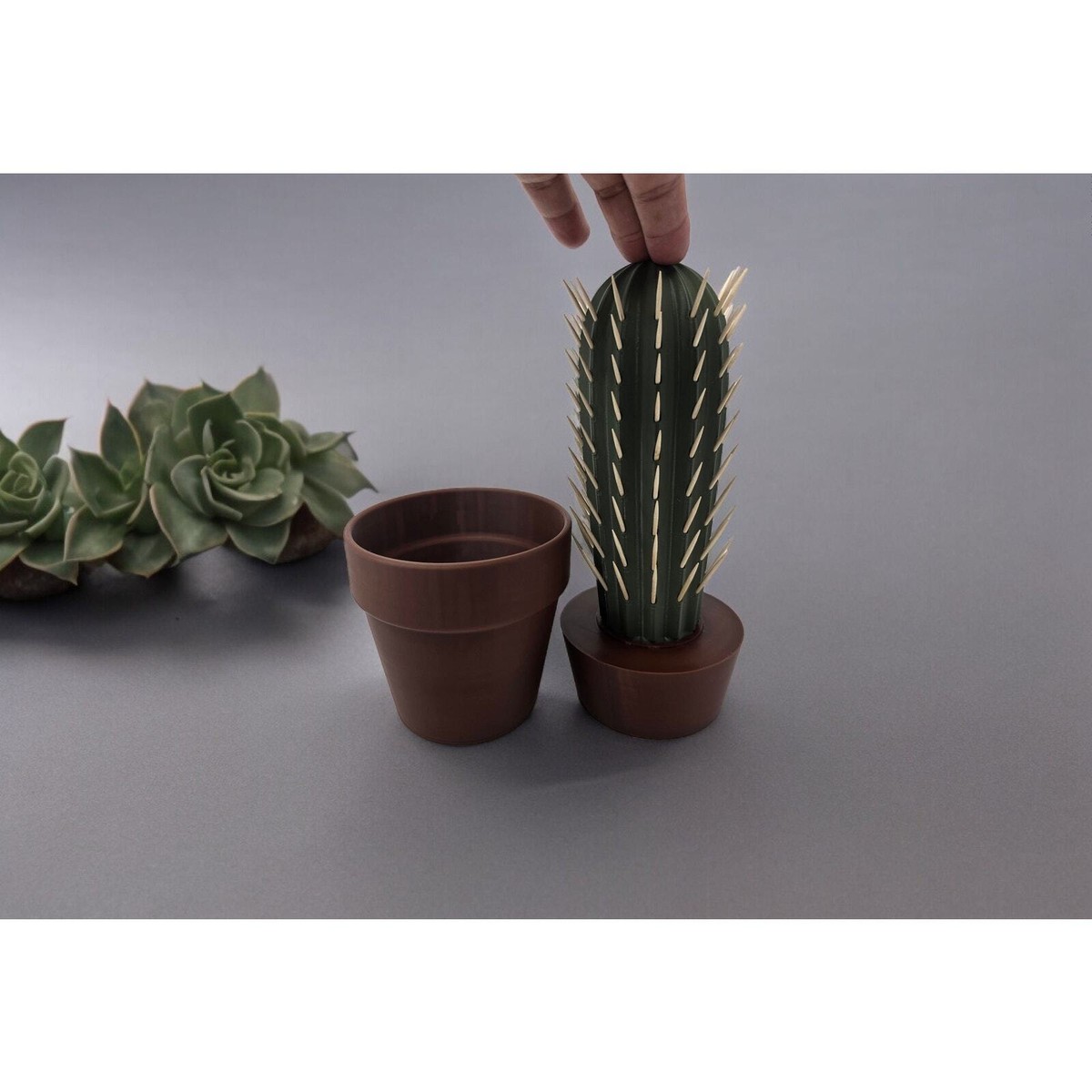 Cactus Toothpick Dispenser - Unique Kitchen Gadget and Funny Plant-Themed  Decor | eBay