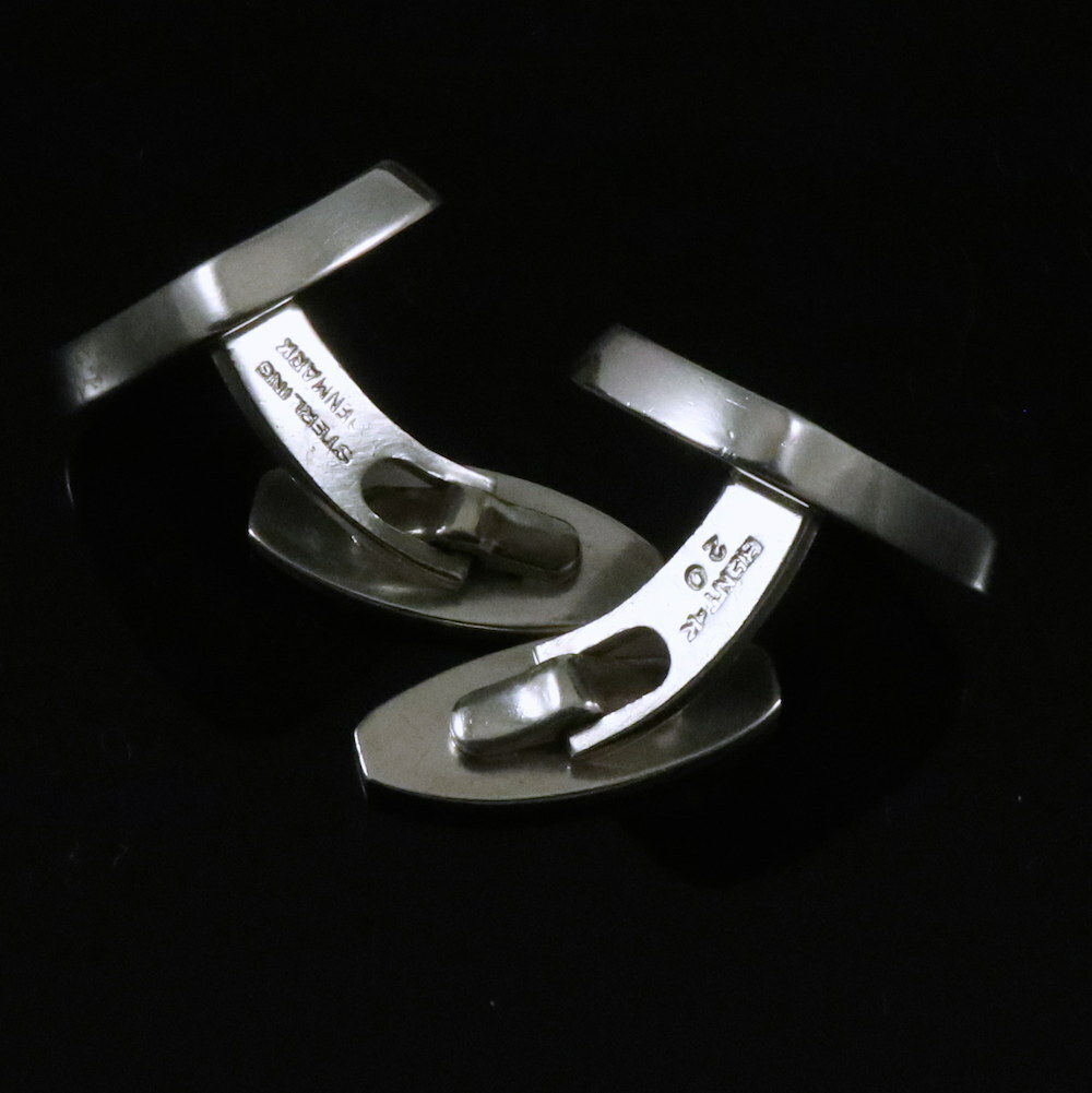 Bent Knudsen - Denmark. Sterling Silver Cufflinks #20 Bent Knudsen - Denmark. Sterling Silver Cufflinks #20