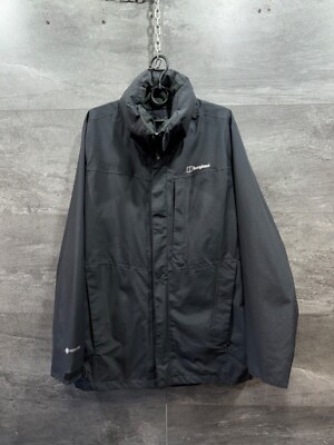 Berghaus Men's GORE-TEX Waterproof Jacket Black Size L