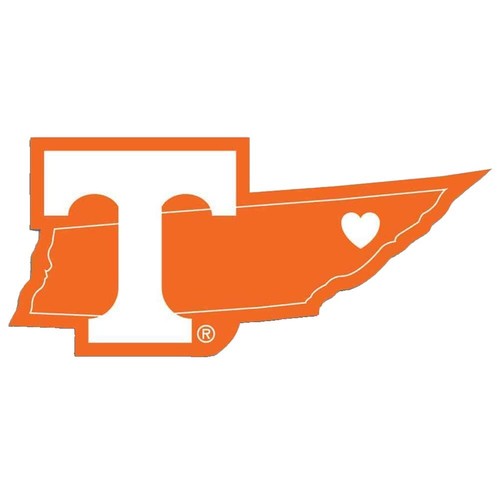 Tennessee Vols Swerve Football Decal - SEC - NCAA - FREE