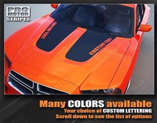 Decals For Dodge Charger 2011-2014 Hood Accent Blackout Stripes Choose Color