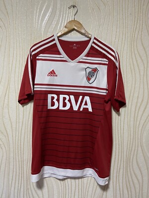 RIVER PLATE 2016 2017 HOME FOOTBALL SHIRT SOCCER JERSEY ADIDAS