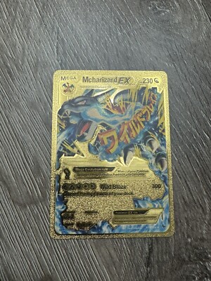 Pokemon M Charizard EX Gold Foil Card | eBay Pokemon M Charizard EX Gold Foil Card | eBay