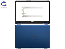 New For Dell Inspiron 15 5584 LCD Back Cover Bezel Hinges G6JGN 0G6JGN Blue