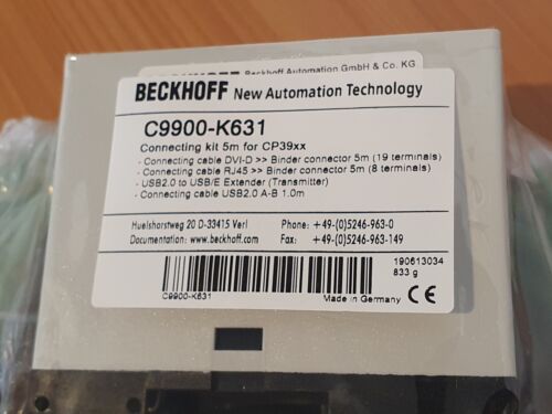 BECKHOFF C9900-K631 NEU - Bild 2 von 4