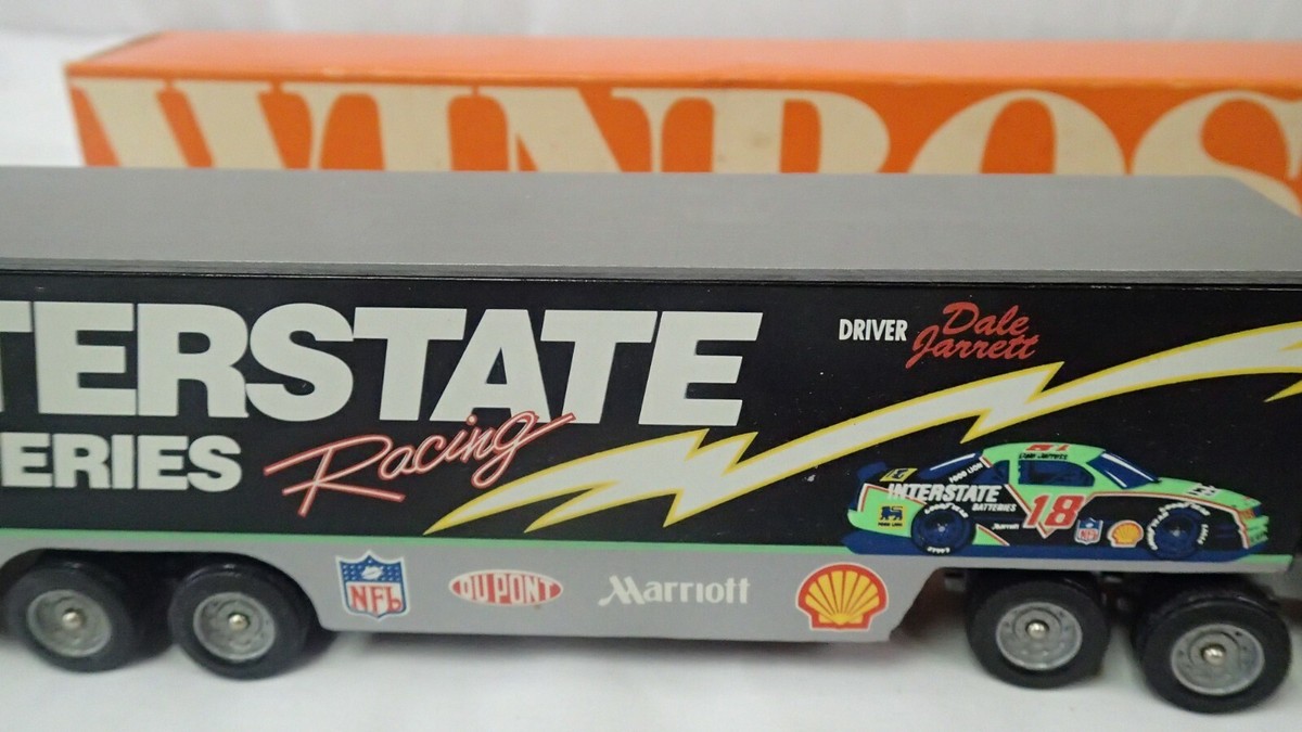 1988 Winross Diecast Semi Truck Trailer Interstate Batteries Dale