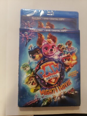 PAW Patrol: The Mighty Movie (Blu-ray) Kids Cartoon Brand New and Sealed!!!