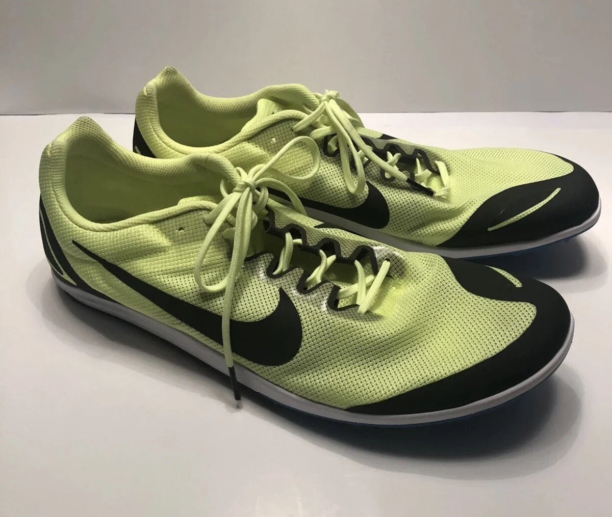 Mens Nike Racing Running Shoes Size 15 Neon Green Electric green