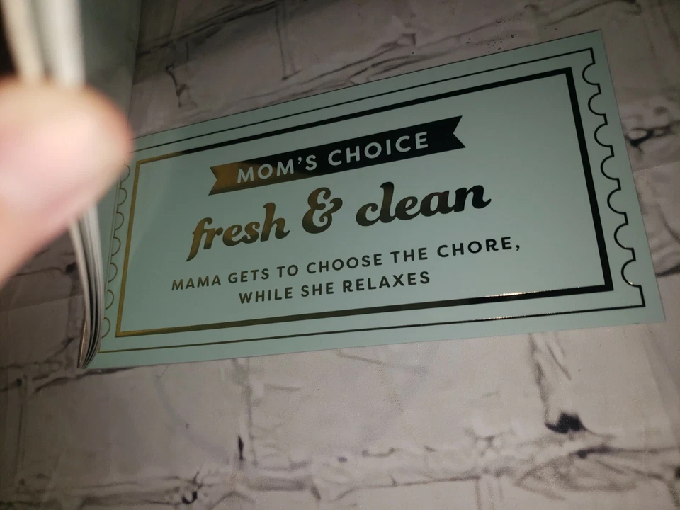 NUEVO Cupones Para Una Impresionante Mamá 10 Cupones Para Actividades Juntos Regalo Mamá Foto 4 de 4