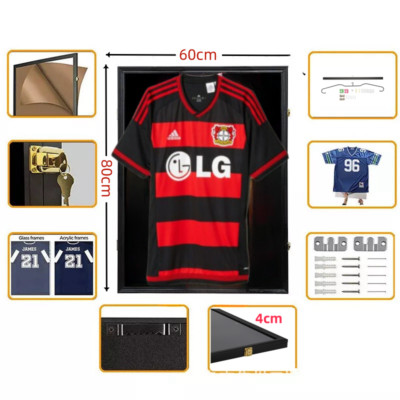 3D Avalo Objektrahmen Trikotrahmen Einrahmung Fußballtrikot Sammelrahmen 60x80CM