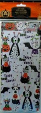 New Halloween Treat Loot Bags Cello 20 Count Pack 11.5" Halloween Dogs and Cats