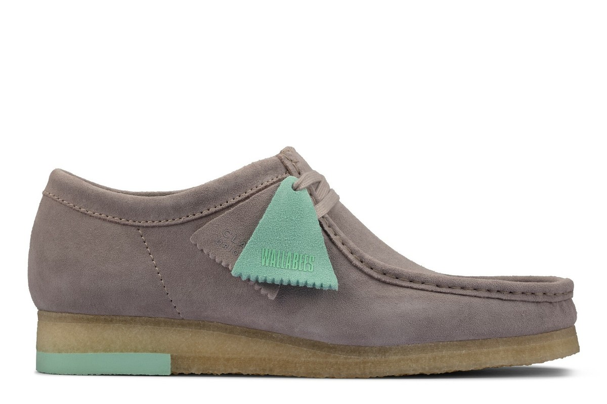 NEW MENS CLARKS ORIGINALS WALLABEE LIMITED EDITION GREY NEW MENS CLARKS ORIGINALS WALLABEE LIMITED EDITION GREY