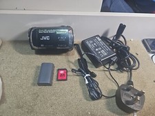 JVC Everio GZ-HM200baa Full HD Camcorder w/ 2-SD Card Slots Great Condition