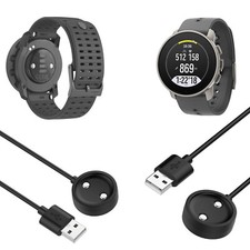 For Suunto Vertical Black Magnetic Charging Cable with Protective Function Parts