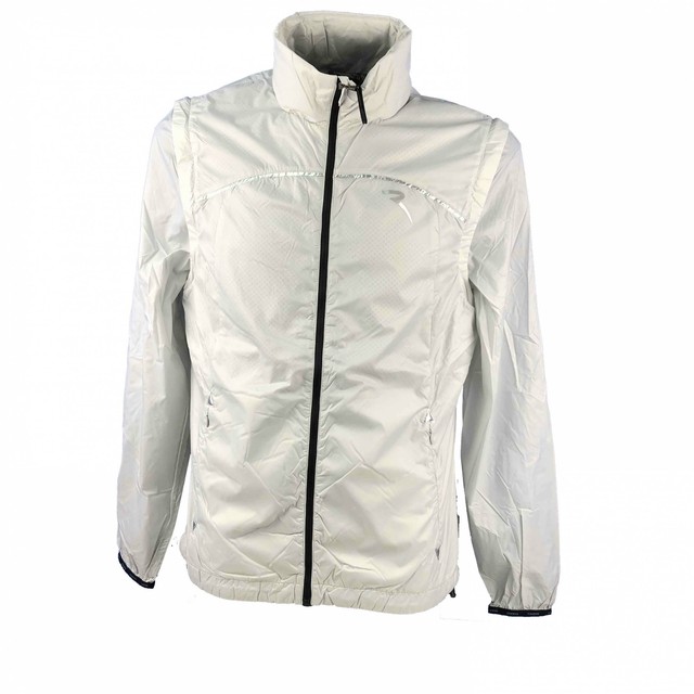 Chervo Golf Windbreaker Jacket Windlook Magatolle Light Grey 198 Gr.50 New | eBay