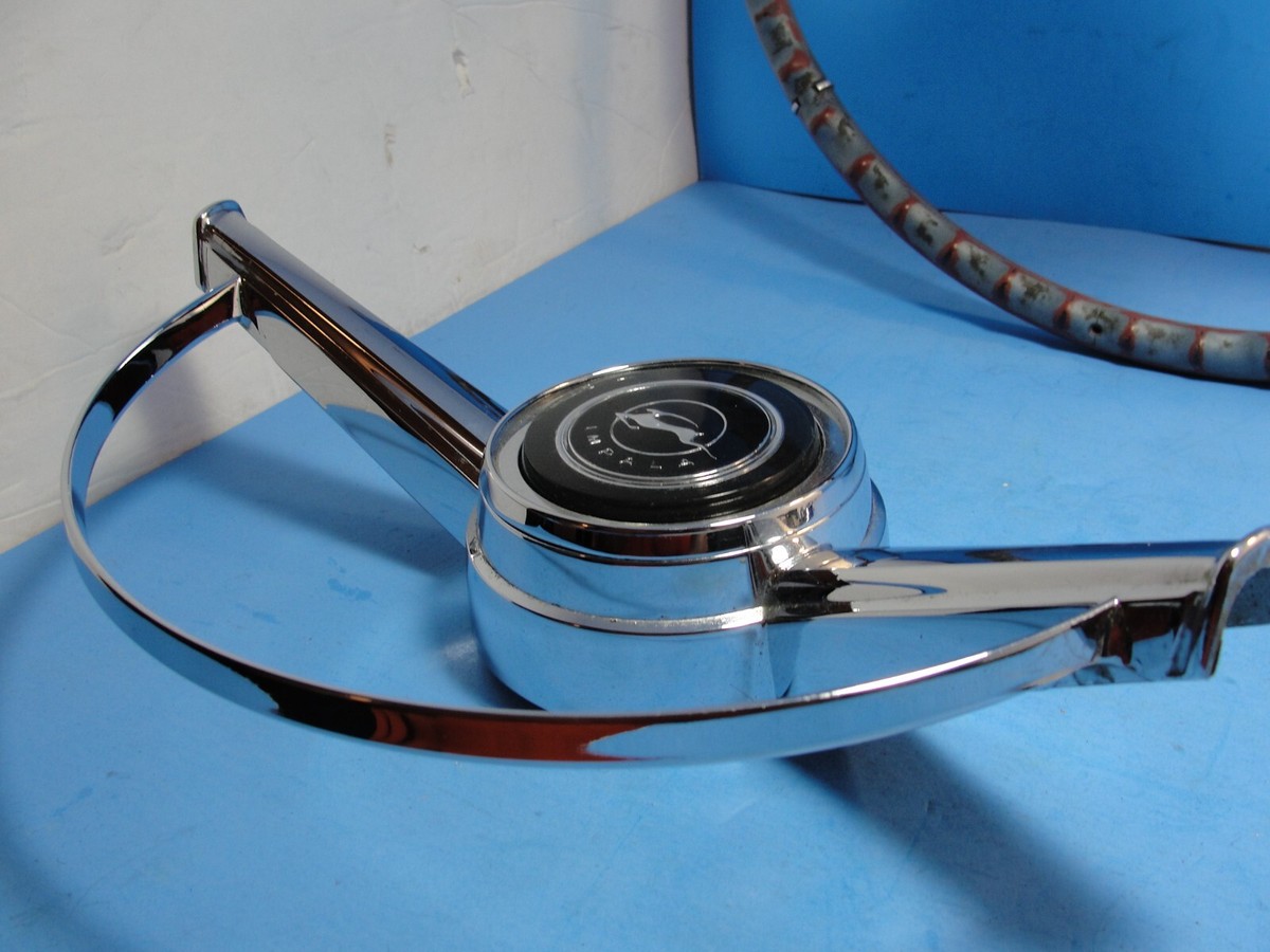 1964-66 Chevy Impala SS Steering Wheel Chrome Horn Cap Ring | eBay