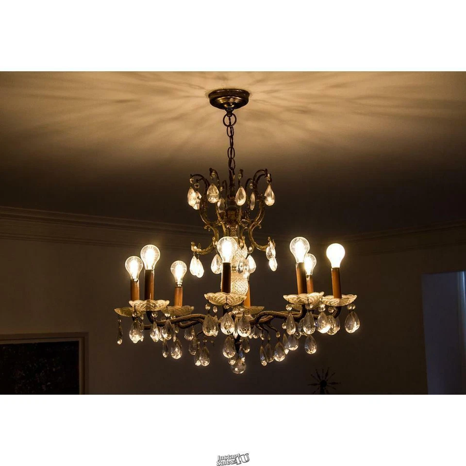 60-Watt Equivalent G16.5 Globe Dimmable Clear Glass Filament Vintage LED Light B - Image 2 of 4