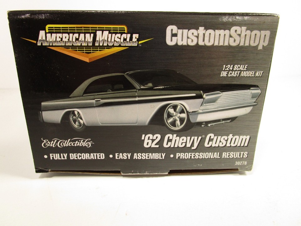 ERTL 1/24 AMERICAN MUSCLE CUSTOM SHOP 1962 CHEVY CUSTOM NEW *READ* | eBay