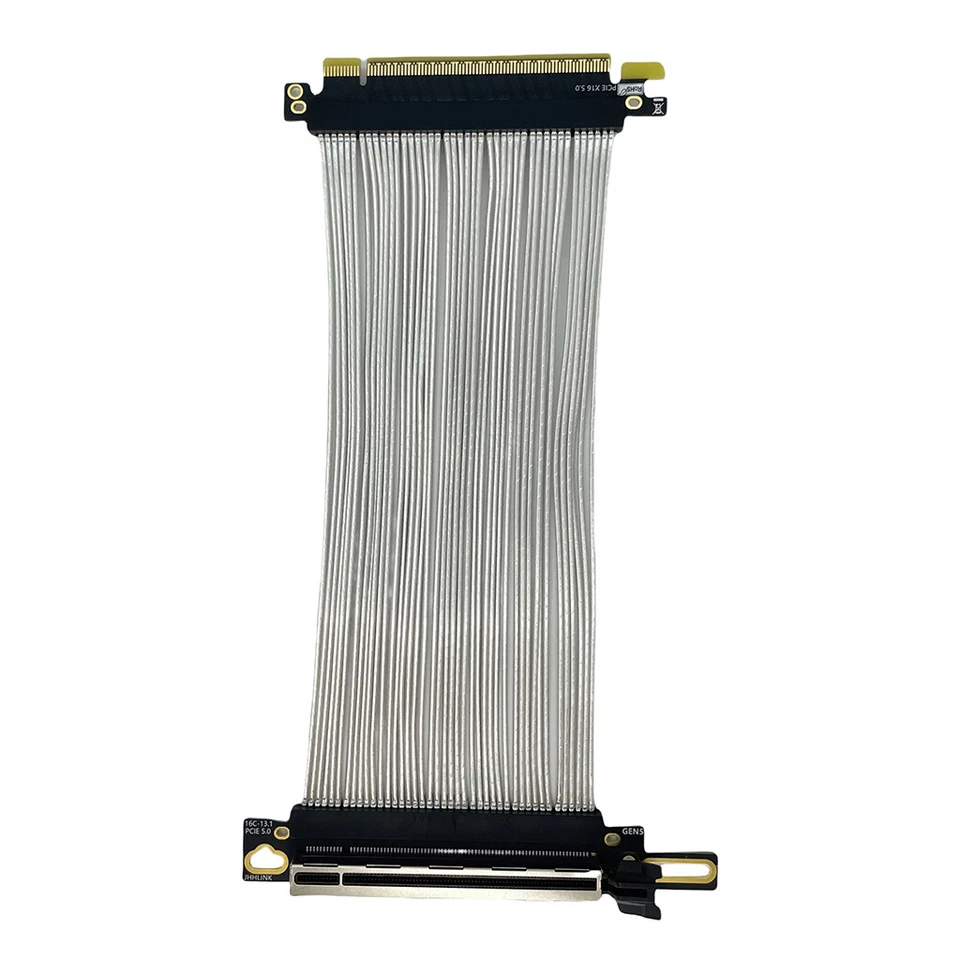 PCIE 5.0 X16 graphics card extension cable 90° right angle GEN5 adapter 16AC5 - Image 2 of 4