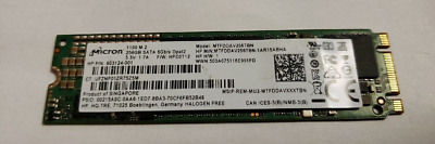 ✔️ Dell PHY2P 0PHY2P SSDR 256 S3 80S3 MICRON 1100 0WX4N,GB,6Gbps