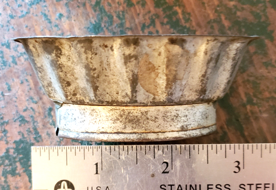 Small Early Antique Tin Corn Cake Mold 1 eBay