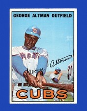 1967 Topps Set-Break # 87 George Altman EX-EXMINT *GMCARDS*