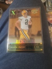 2007 Donruss Gridiron Gear GOLD  X'S  #190 Mason Crosby /599 Rookie  Packers