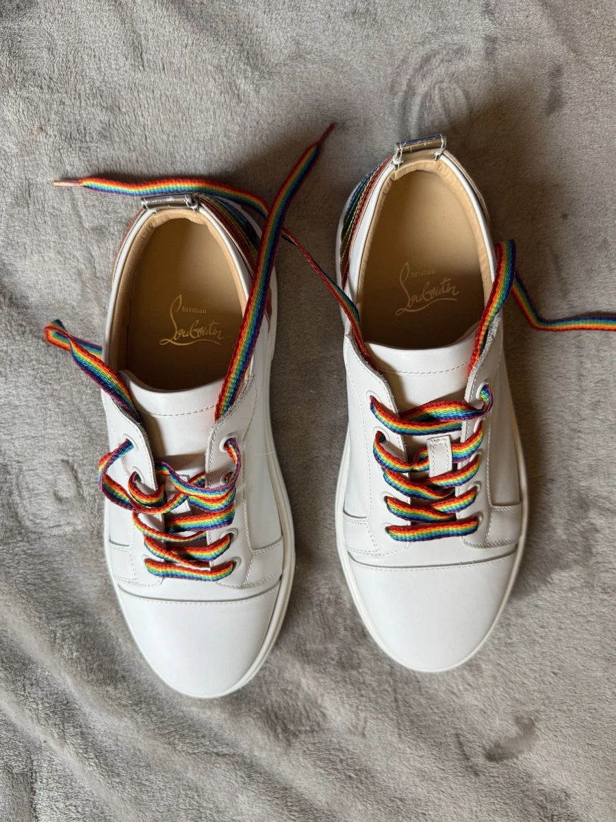 Christian Louboutin Multicolor Leather Athletic Shoes for Women