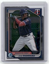 2024 Bowman #BCP-71 Jose Rodriguez Chrome Prospects