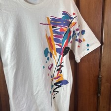 Vintage 1993 Gilda Marx Abstract T Shirt Adult Osfa Made In USA
