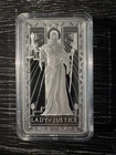 Pamp LADY OF JUSTICE 10 Oz Silver Bullion .999 Sealed NEW MINT SEALED