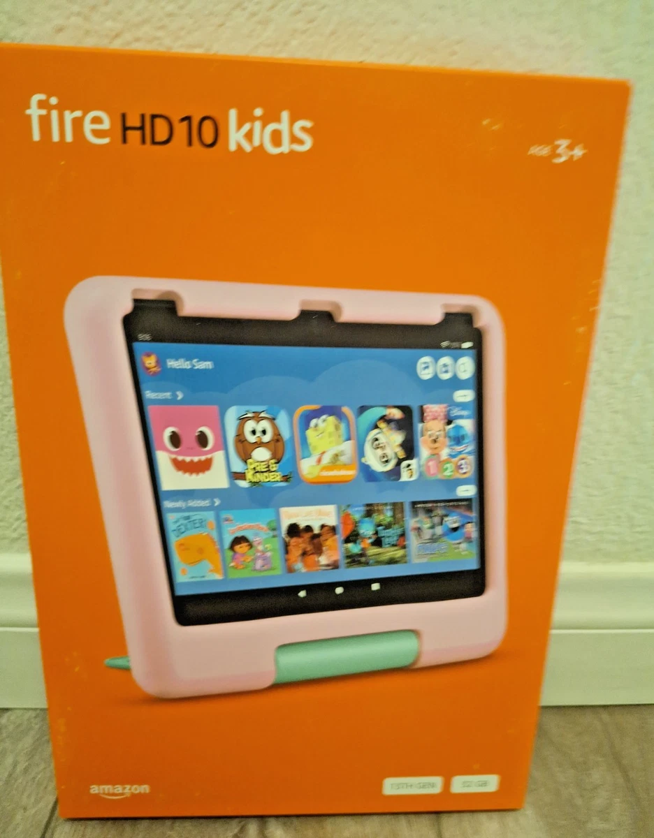 Amazon Fire HD10 Kids Tablet 13th Gen 2023 Release 32GB - Pink for