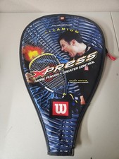 Wilson Xpress Crushing Power Titanium Racquet Cover Cliff Swain
