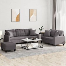 Sofagarnitur Loungesessel Couch Sofa Loungesofa Wohnzimmer Relaxsessel Relaxsofa