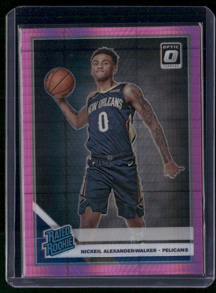 2019-20 Donruss Optic #184 Nickeil Alexander-Walker Hyper Pink
